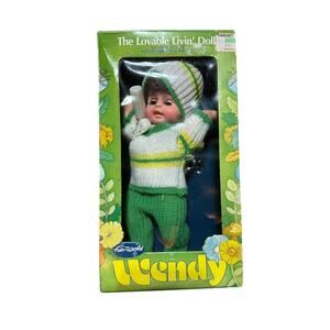 Vintage Fun World Interactive Wendy Doll The Lovable Livin Doll In Orig Box RARE